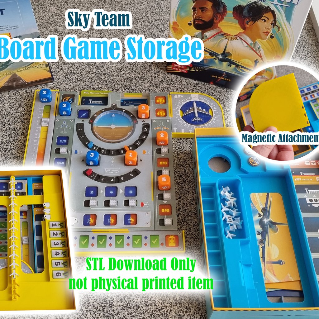 Insert para o jogo Sky Team